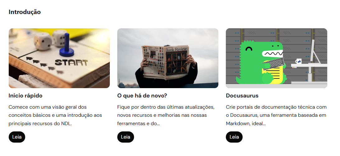 Componente Card featured